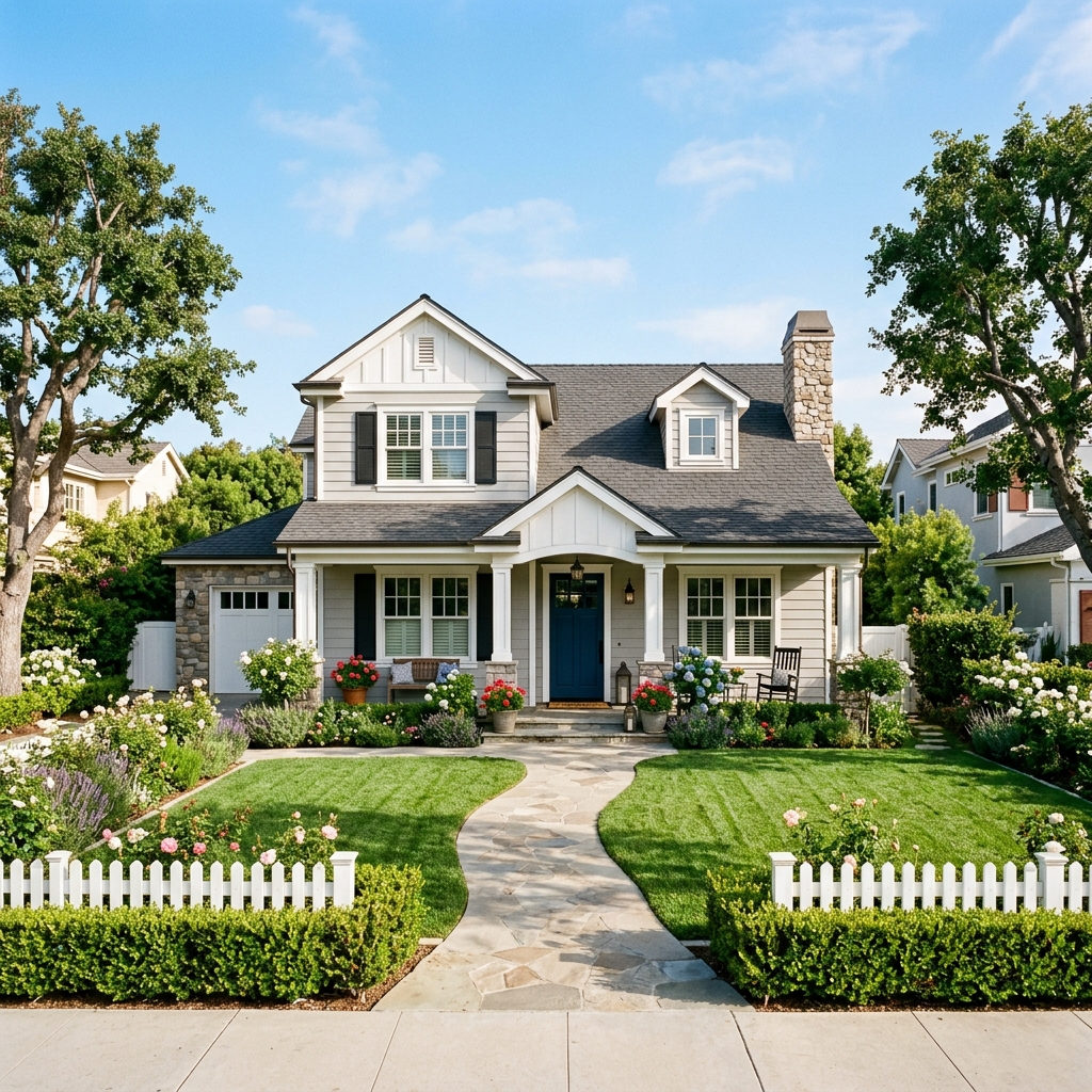 Charming Suburban House